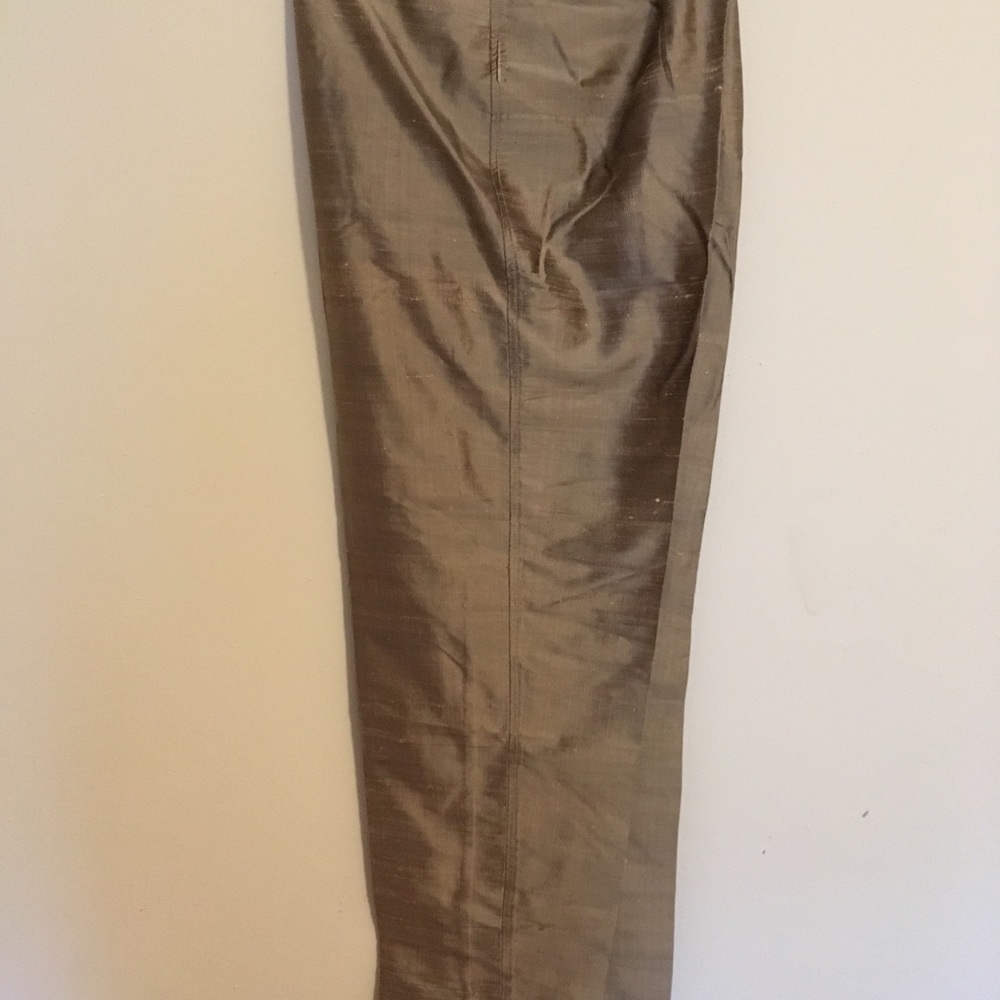 Chico’s Silk Gold Pants Size 2